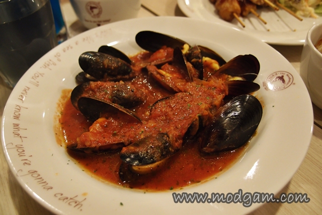 Stewed Tomato Mussels